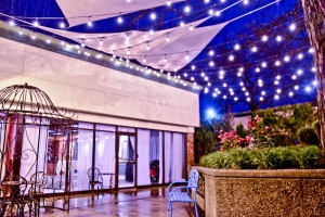 Astoria Banquets and Events, Premier, Award Winning, Chicago Wedding Ceremony and Reception Venue, All-Inclusive Packages, Quinceneara, outdoor patio at the venue