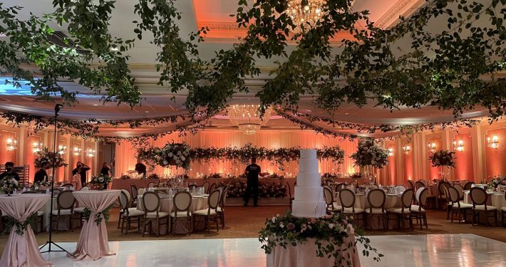 Astoria Banquets wedding ceremony and reception. Best of Chicago wedding venues.